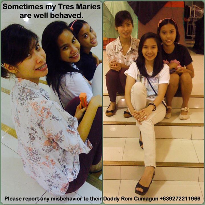 SOMETIMES MY TRES MARIAS ARE WELL BEHAVED